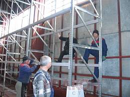 Компания "Равиал", г. Хабаровск, мезонин на зацепах